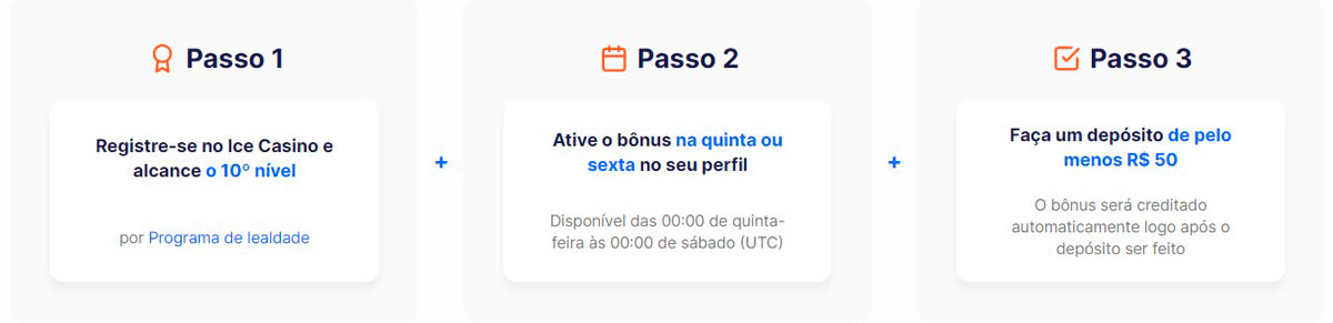 Bônus Semanal do Ice Casino